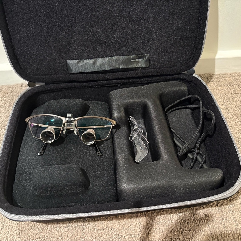 Orascoptic Tempo Loupes for Dentistry or Hygenist CE Tempo dark Frame - NO RX